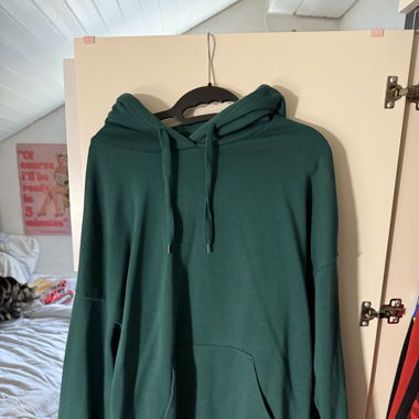 pull vert foncée 