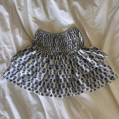 Skirt with integrated shorts