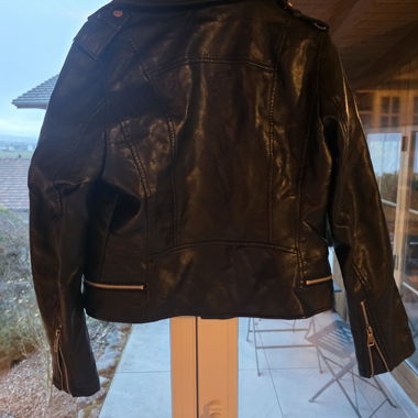 Veste similicuir 