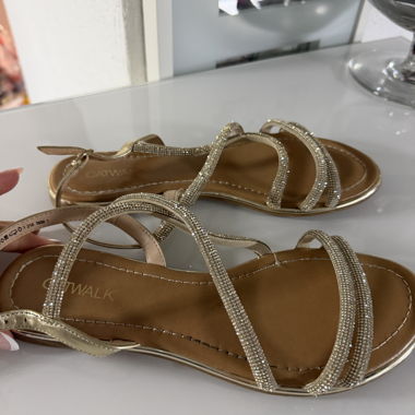 Sandales CATWALK dorées