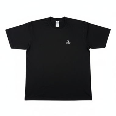T-shirt nero Peso Raws