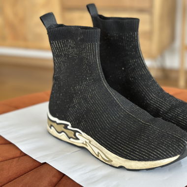 Baskets noires Sandro Flame - Style urbain affirmé