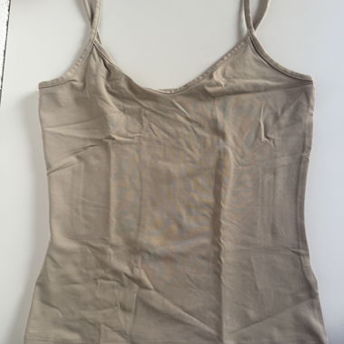 Beige Tank Top