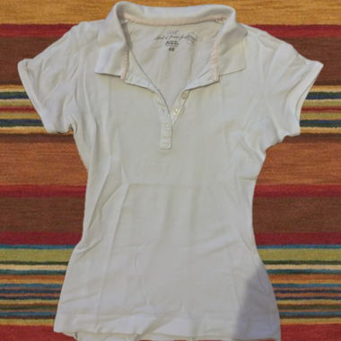chemise à manches courtes cintrée