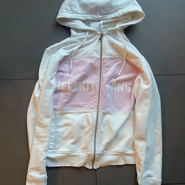 Felpa con zip Helmut Lang