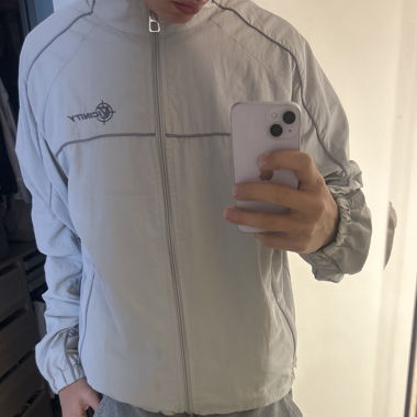 Vicinity Track Jacket Silver