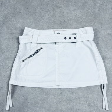 Jupe-short blanche GUESS