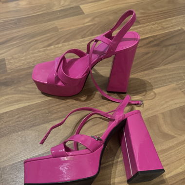 Plateau Pumps  Pink Zara