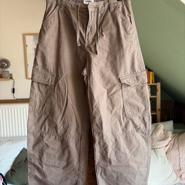 Pantalon cargo beige WEEKDAY