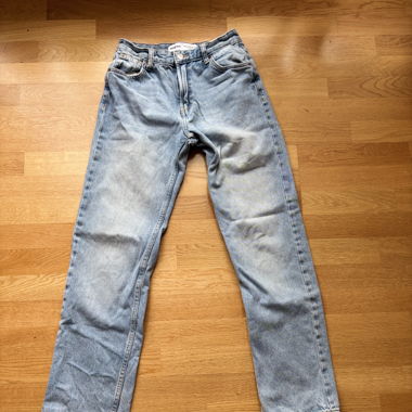 Straight leg jeans