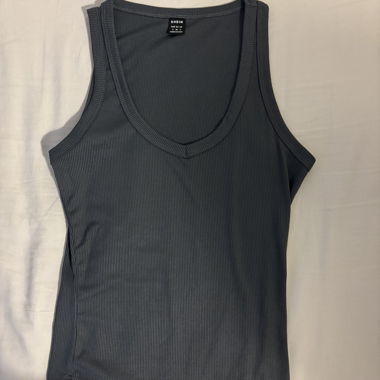 SHEIN Ribbed Tank Top