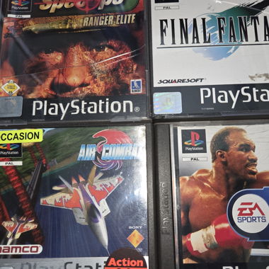 Lot de jeux PlayStation 4 bloqué
