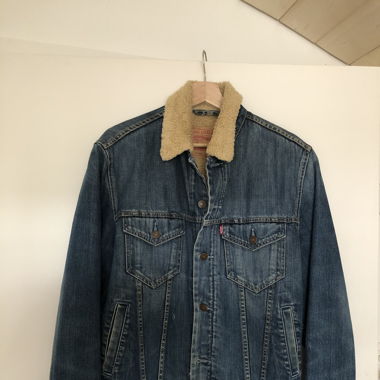 Levis Jeansjacke mit Schafs