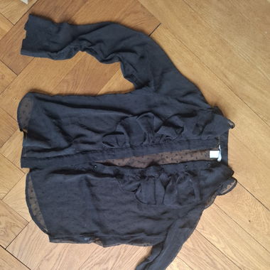 Schwarze Bluse