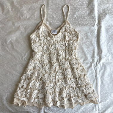 “Nemo” Mad in Italy floral lace curvy longline top