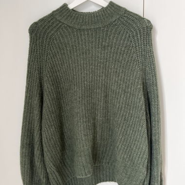 Green Knit Sweater
