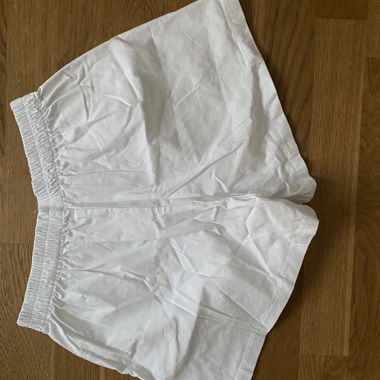 Shorts bianchi in cotone
