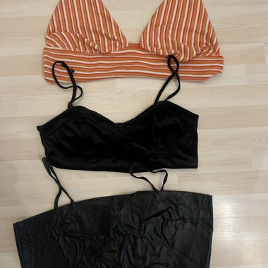 Lot de Crop top grande taille 