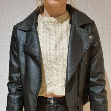 Lederjacke