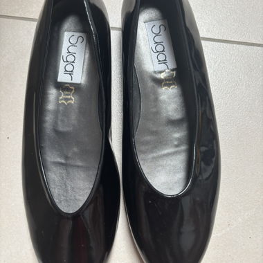 Ballerines vernie noires de Sugar