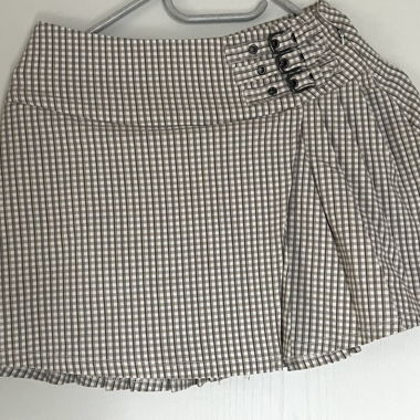 Plaid Mini Skirt