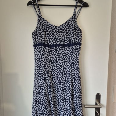 Sommerkleid Minikleid gepunktet 