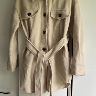 Beige Herbst jacke 