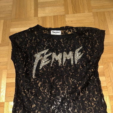 See through fancy T-shirt 