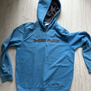 HEAD Hoodie, taille L, bleu clair, excellent état