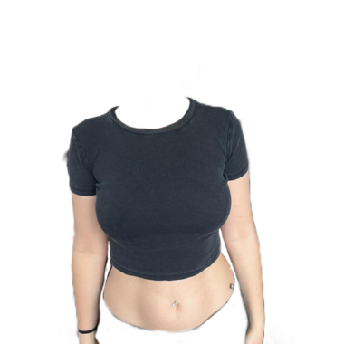 Haut court Zara noir