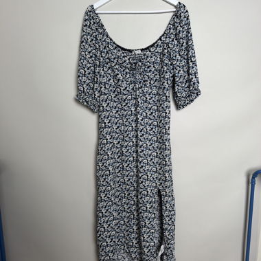 Floral midi dress