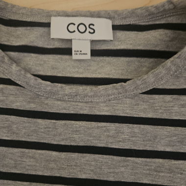 T-shirt rayé COS