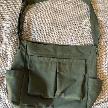 Grosse grüne Tasche/ Bag