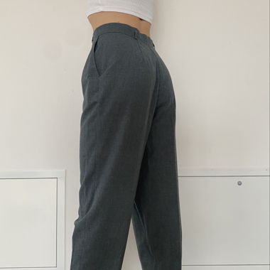 grey pants