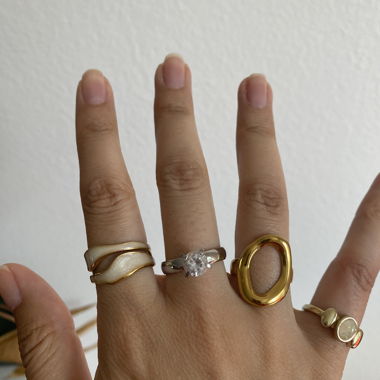Set aus 4 Ringen