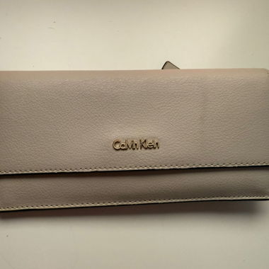 Calvin Klein Portemonnaie beige