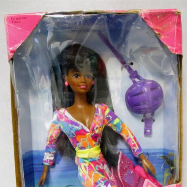 1994 Hot Skatin' Barbie Christie Lila Rollschuhe