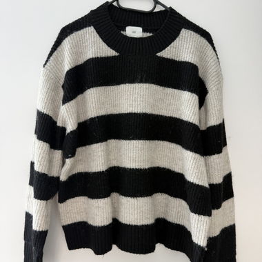 Maglione a righe 