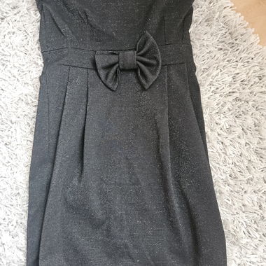 Robe bustier noire