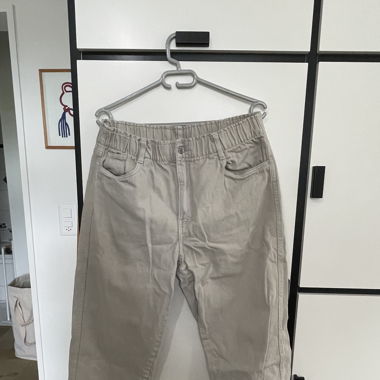 Mom Jeans mit Gummibund