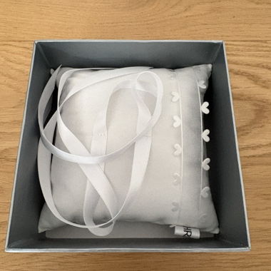 Cuscino per fedi nuziali Matrimonio