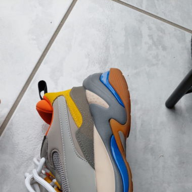 Puma Thunder Spectra Jr Grey Steel Shoe