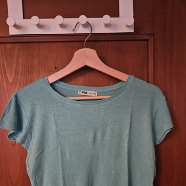 Crop Top blau