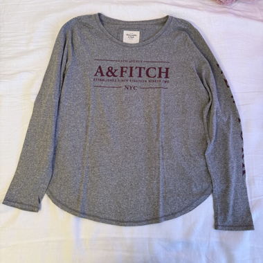 Maglia a maniche lunghe Abercrombie & Fitch L