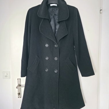 Cappotto nero elegante