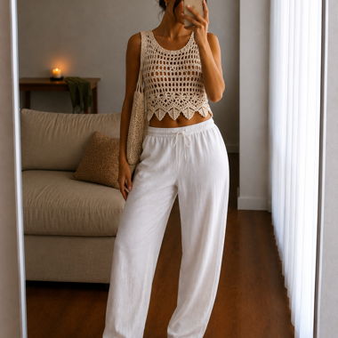 Haekel-Top Creme MARCH STUDIO