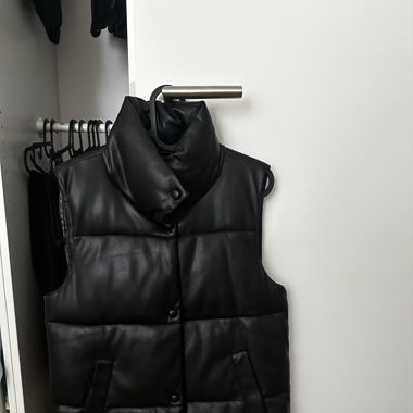 Gillet similicuir 