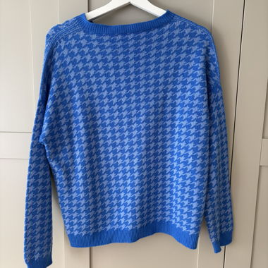 Blue Knit Sweater