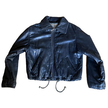 Vintage Black Leather Jacket