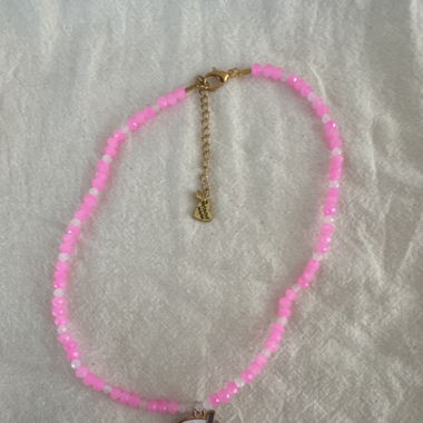Handmade bubble tea pendant necklace